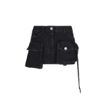 The Attico denim skirt