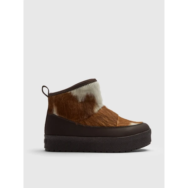 ATP Atelier Bormio in Cow Print Boots