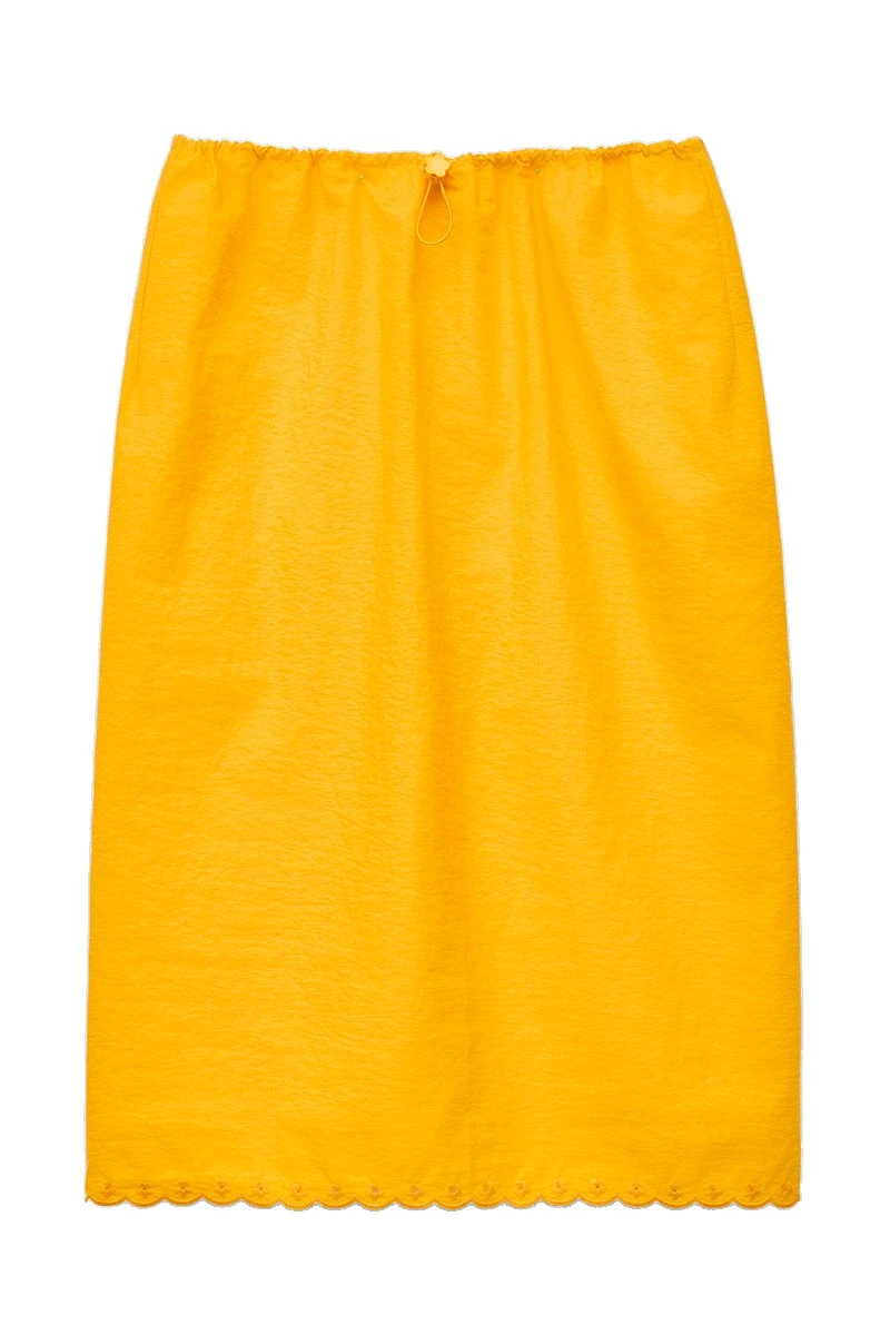 Bria-Skirt-in-Winter-Yellow-Cecilie-Bahnsen-Skirts-white Cecilie Bahnsen skirt