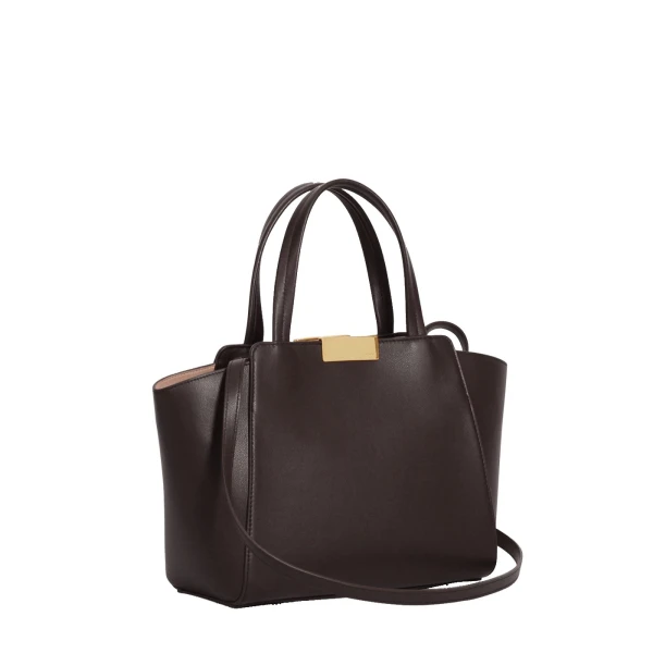 Ateliers Auguste Mini Sévigné in Chocolate Smooth Leather bag