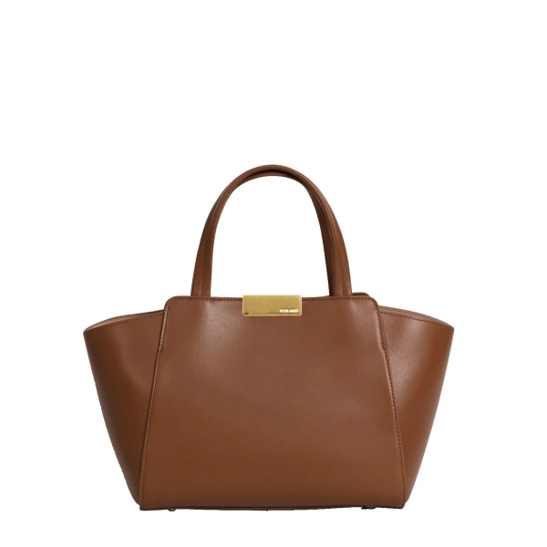 Mini Sévigné in Tan Smooth Leather