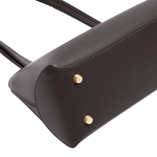 Ateliers Auguste Passy East West in Chocolate Smooth Leather bag