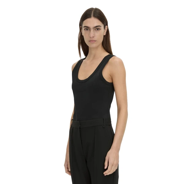 Camilla and Marc Alba Rib Tank in Black