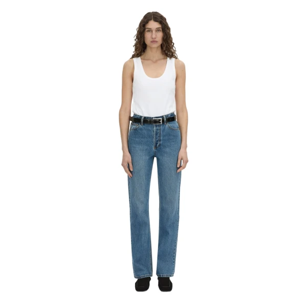 Camilla and Marc Alba Rib Tank in Soft White