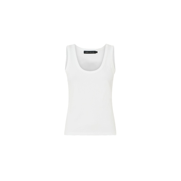 Camilla and Marc Alba Rib Tank in Soft White | Tops | Luxury Shoes 
