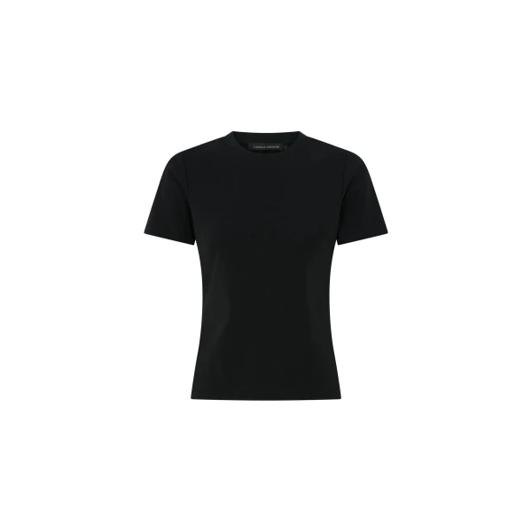 Camilla and Marc Alba Rib Tee in Black | Tops | Luxury Shoes 