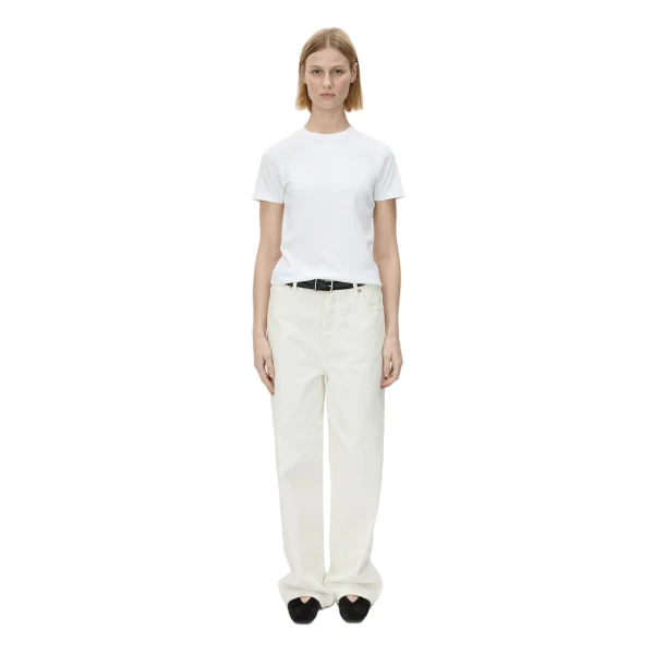 Camilla and Marc Alba Rib Tee in Soft White