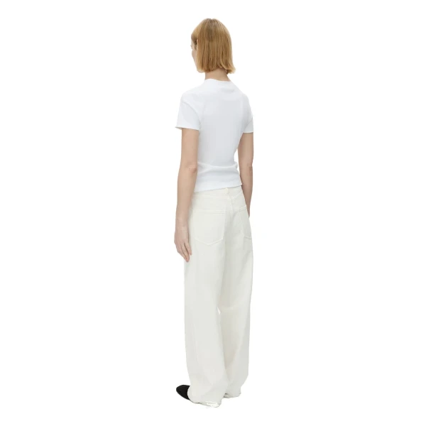 Camilla and Marc Alba Rib Tee in Soft White