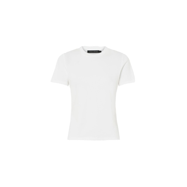 Camilla and Marc Alba Rib Tee in Soft White | Tops | Luxury Shoes 
