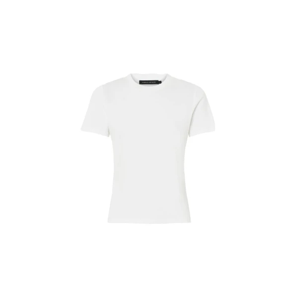 Camilla and Marc Alba Rib Tee in Soft White | Tops | Luxury Shoes 