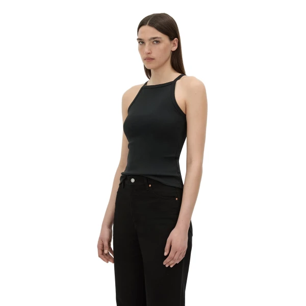 Camilla and Marc Alba Spaghetti Strap Tank in Black