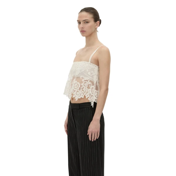 Camilla and Marc Alvar Lace Cami in Cream