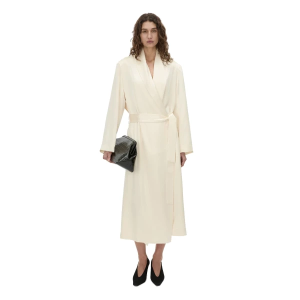 Camilla and Marc Arion Shawl Collar Dress in Cream