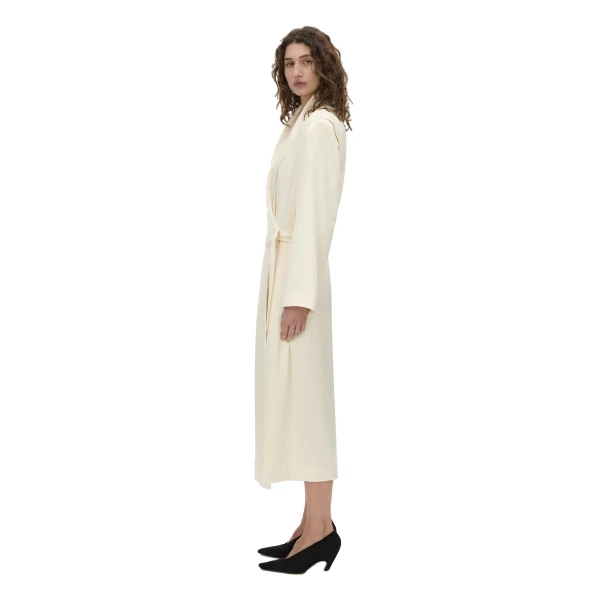 Camilla and Marc Arion Shawl Collar Dress in Cream