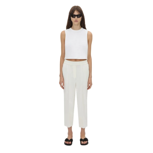 Camilla and Marc Arlowe Crop Pant in Soft White