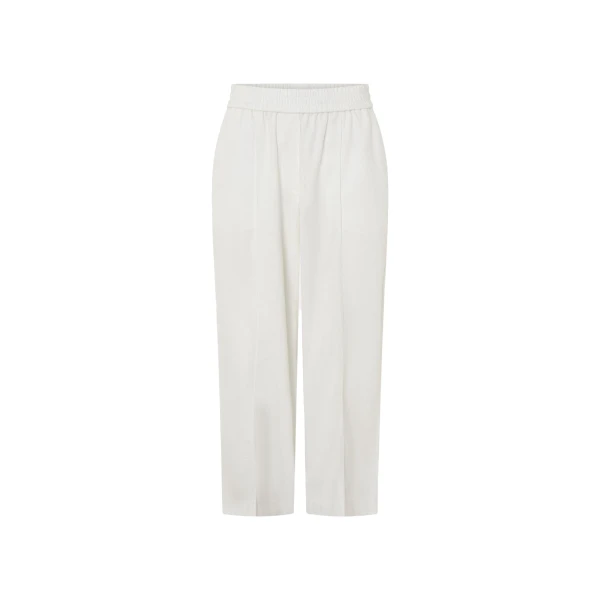 Camilla and Marc Arlowe Crop Pant in Soft White | Pants | Luxury Shoes 