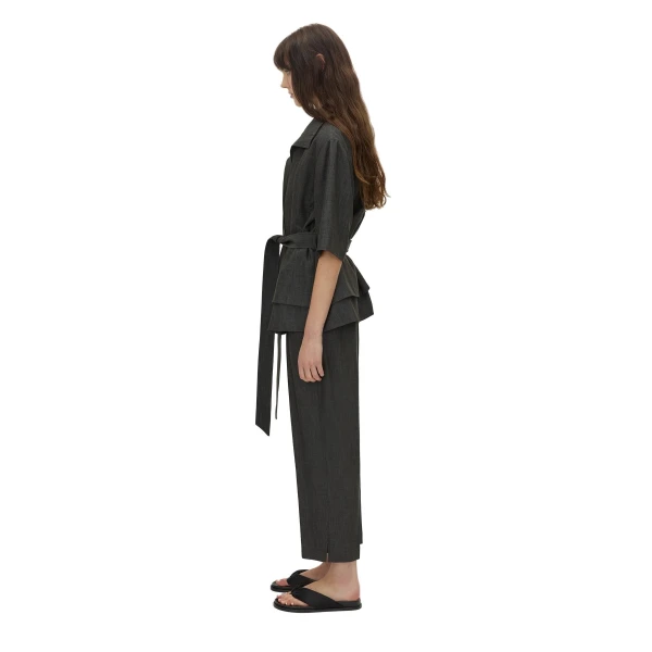 Camilla and Marc Arlowe Short Sleeve Jacket in Denim Navy