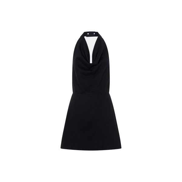 Camilla and Marc Aubrey Denim Mini Dress in True Black | Dresses | Luxury Shoes 