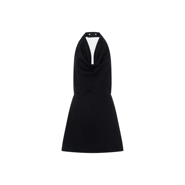 Camilla and Marc Aubrey Denim Mini Dress in True Black | Dresses | Luxury Shoes 