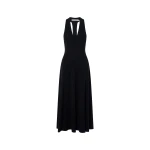 Camilla and Marc Aurore Knit Midi Fitted Dress in Black | Dresses | Luxury Shoes 