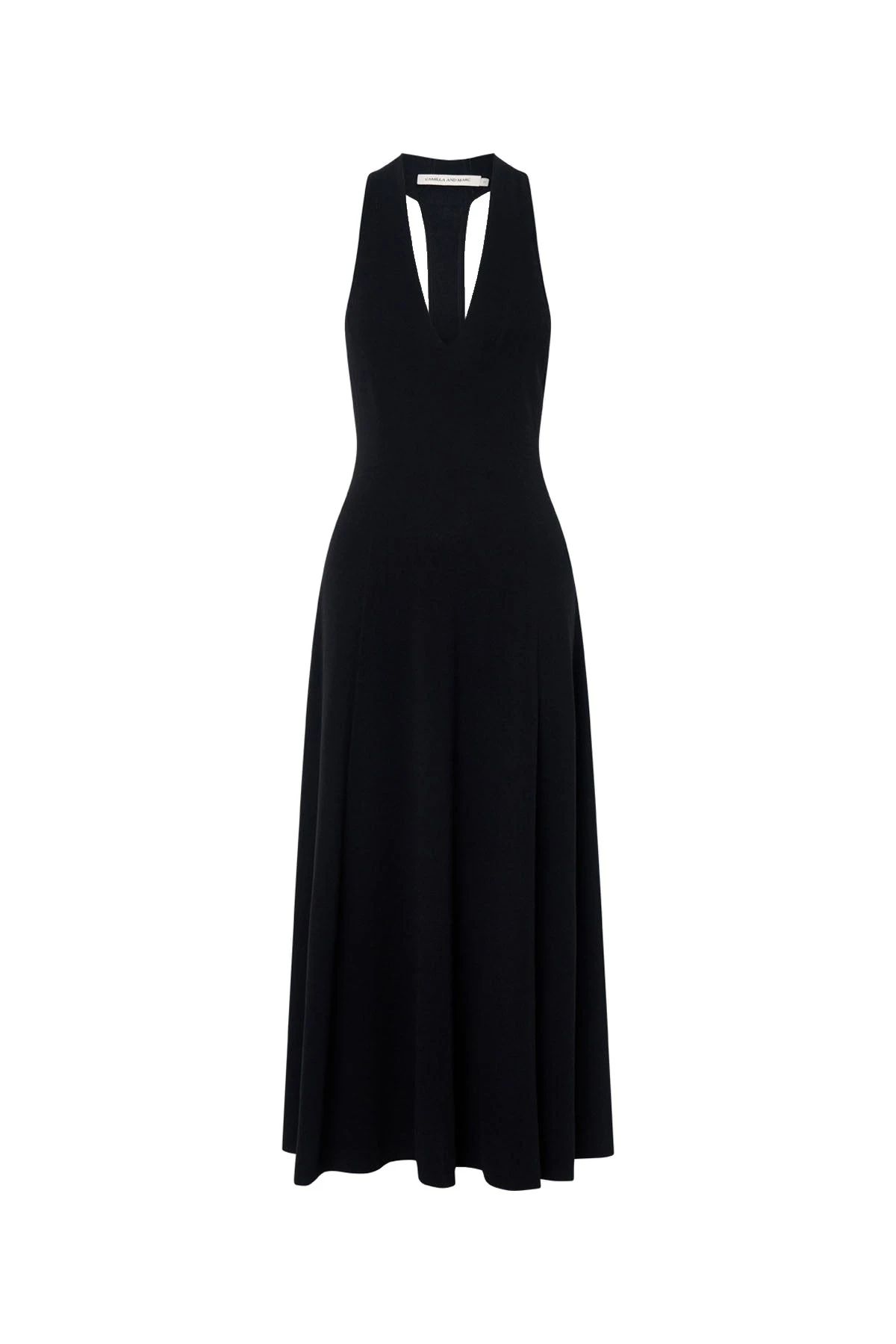 Camilla-and-Marc-Aurore-Knit-Midi-Fitted-Dress-in-Black Camilla and Marc Aurore Knit Midi Fitted Dress in Black | Dresses | Luxury Shoes