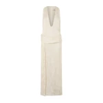 Camilla and Marc Avis Maxi Dress in Cream | Dresses | Luxury Shoes 