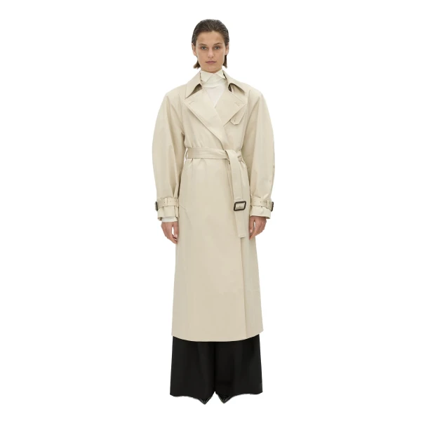 Camilla and Marc Calen Trench Coat in Stone