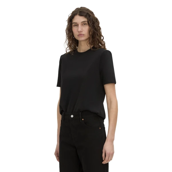 Camilla and Marc Carmen Shoulder Pad Tee in Black