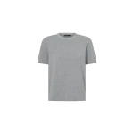 Camilla and Marc Carmen Shoulder Pad Tee in Grey Marle | Tops | Luxury Shoes 
