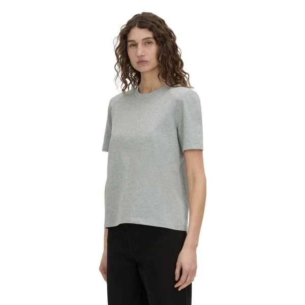 Camilla and Marc Carmen Shoulder Pad Tee in Grey Marle