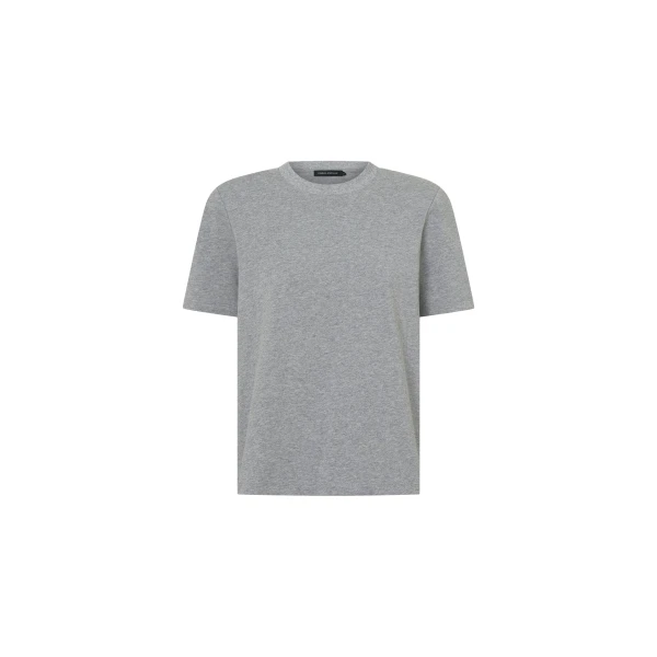 Camilla and Marc Carmen Shoulder Pad Tee in Grey Marle | Tops | Luxury Shoes 