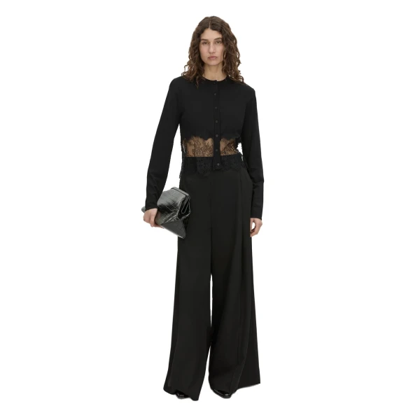 Camilla and Marc Cayana Lace Cardigan in Black