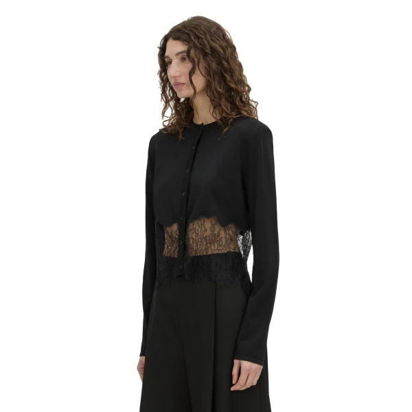 Camilla and Marc Cayana Lace Cardigan in Black