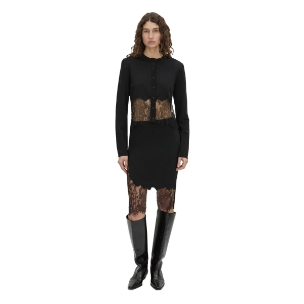 Camilla and Marc Cayana Lace Cardigan in Black