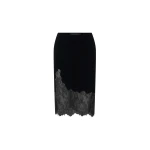 Camilla and Marc Cayana Lace Knit Skirt in Black | Skirts | Luxury Shoes 