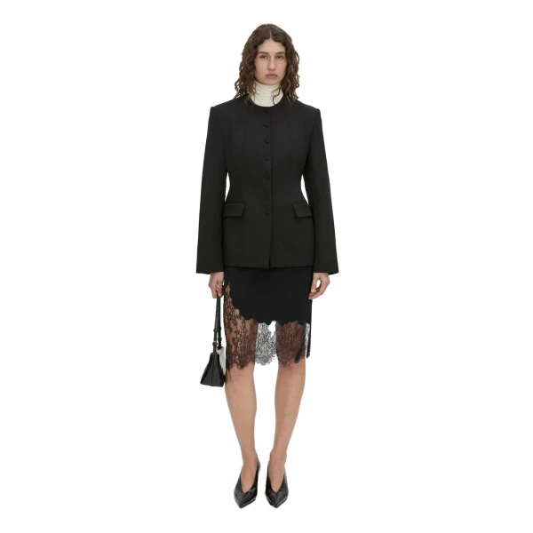 Camilla and Marc Cayana Lace Knit Skirt in Black