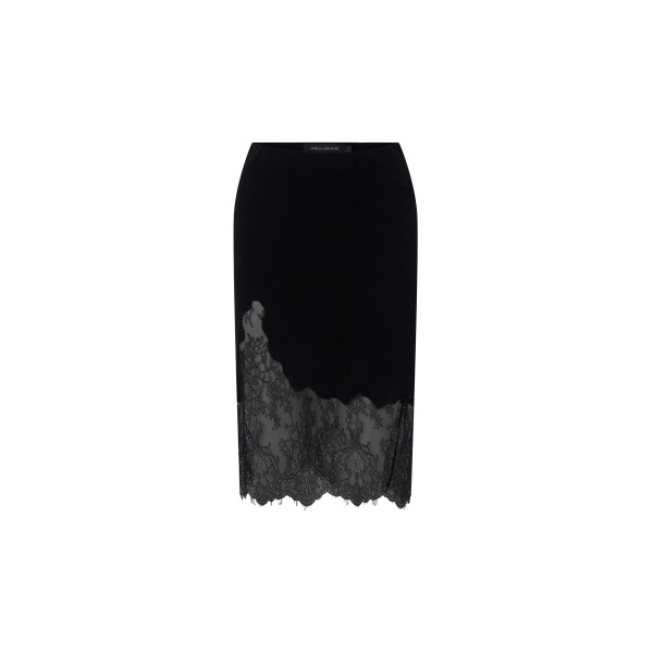 Camilla and Marc Cayana Lace Knit Skirt in Black | Skirts | Luxury Shoes 