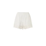 Camilla and Marc Chara Embroidered Short in Cream | Shorts | Luxury Shoes 