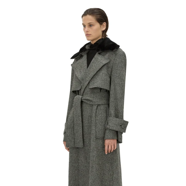 Camilla and Marc Cinder Coat in Charcoal