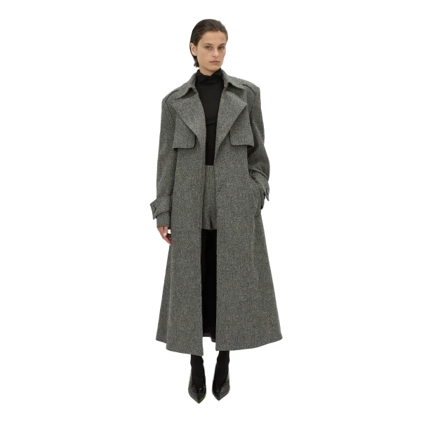 Camilla and Marc Cinder Coat in Charcoal