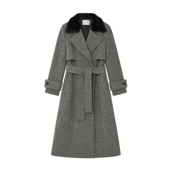 Camilla and Marc Cinder Coat in Charcoal | Coats | Luxury Shoes 