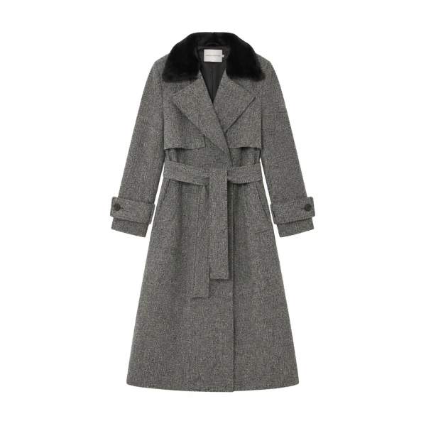Camilla and Marc Cinder Coat in Charcoal | Coats | Luxury Shoes 