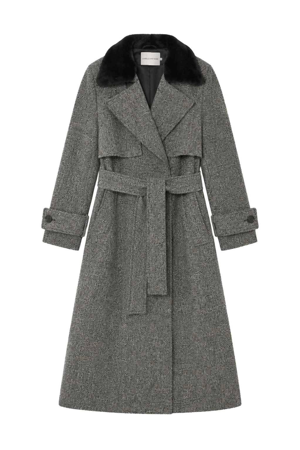 Camilla-and-Marc-Cinder-Coat-in-Charcoal Camilla and Marc Cinder Coat in Charcoal | Coats | Luxury Shoes