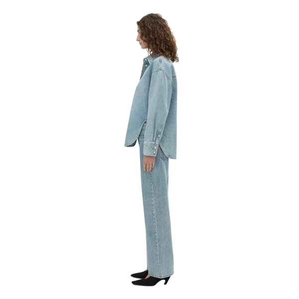 Camilla and Marc Cody Denim Shirt in Light Blue