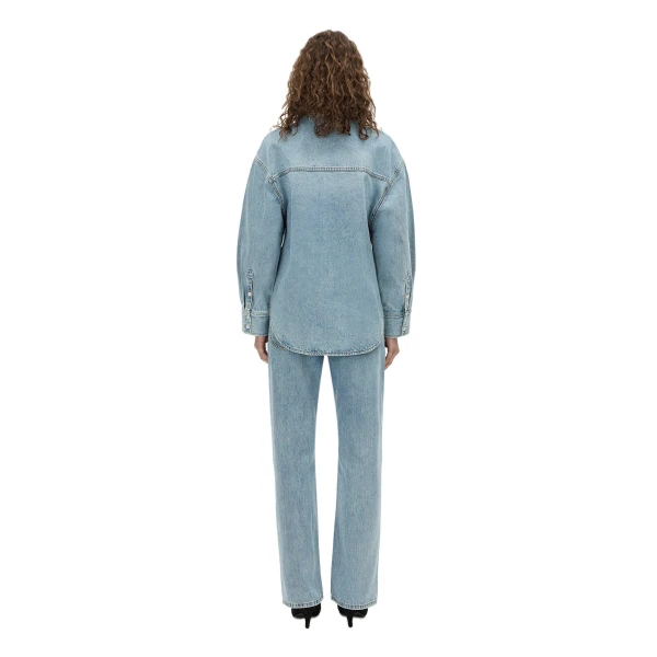 Camilla and Marc Cody Denim Shirt in Light Blue