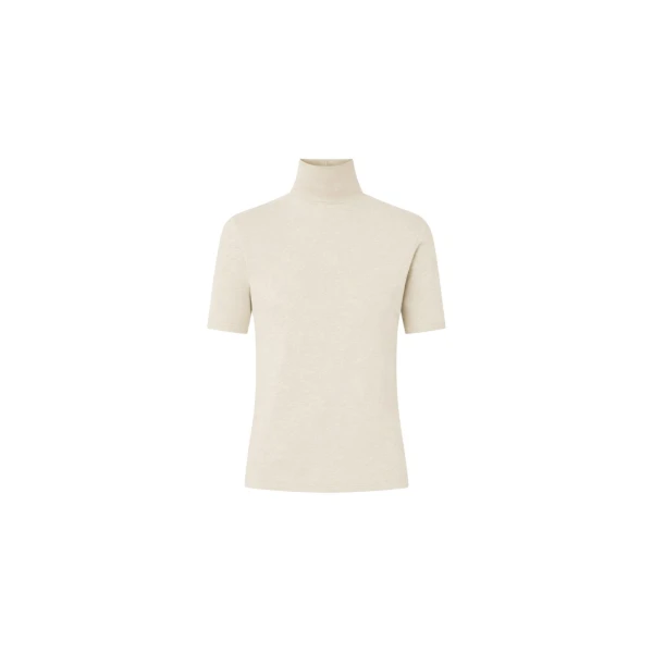 Camilla and Marc Dakota Elbow Sleeve Top in Cream | Tops | Luxury Shoes 