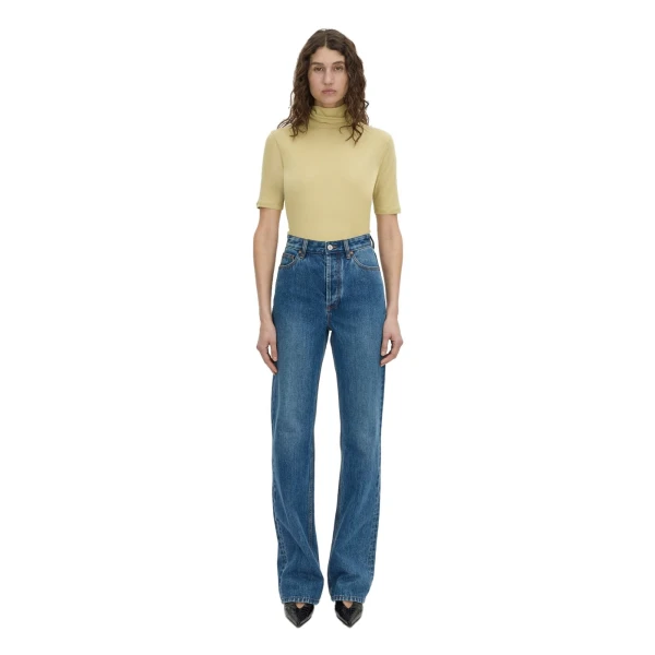 Camilla and Marc Dakota Elbow Sleeve Top in Lemongrass