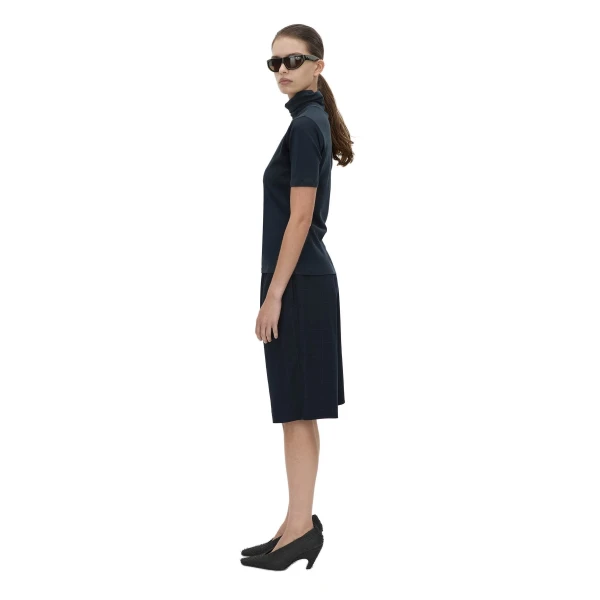 Camilla and Marc Dakota Elbow Sleeve Top in Navy