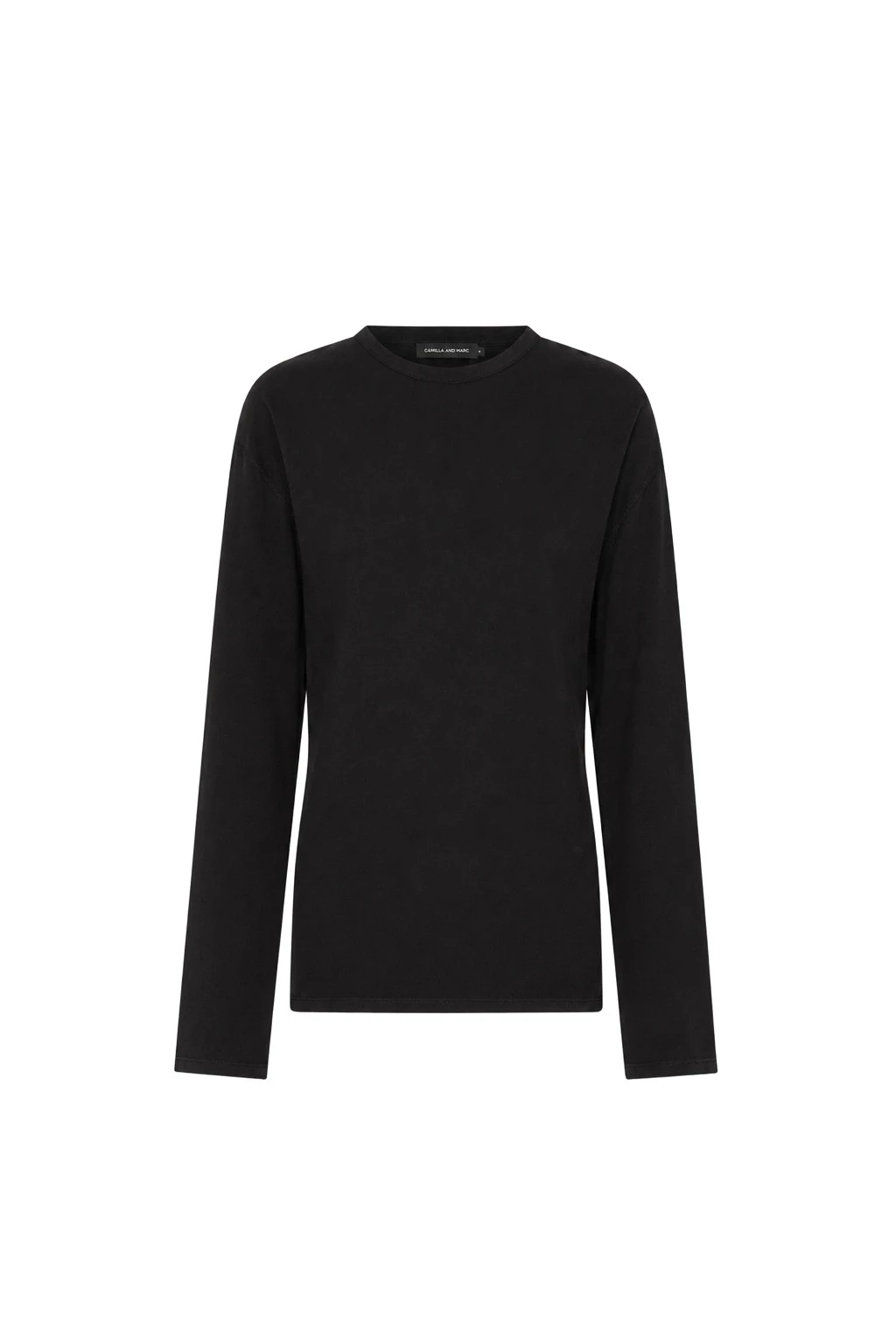 Camilla-and-Marc-Dakota-Relaxed-Long-Sleeve-Top-in-Black Camilla and Marc Dakota Relaxed Long Sleeve Top in Black | Tops | Luxury Shoes