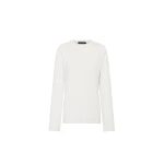 Camilla and Marc Dakota Relaxed Long Sleeve Top in Soft White | Tops | Luxury Shoes 